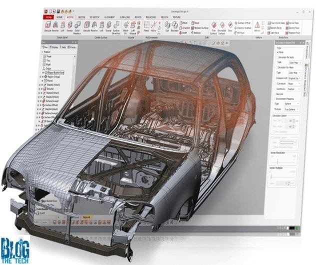 Geomagic Design X Interface