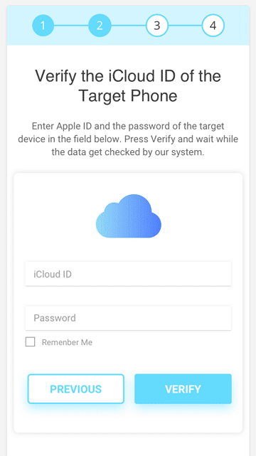 cocospy verify icloud mobile