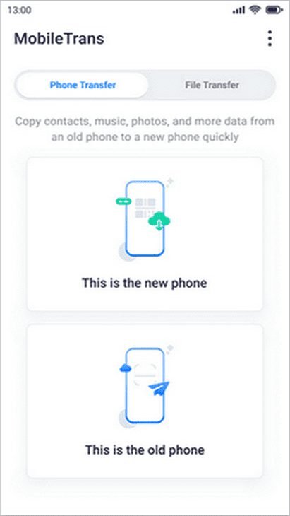 MobileTrans app