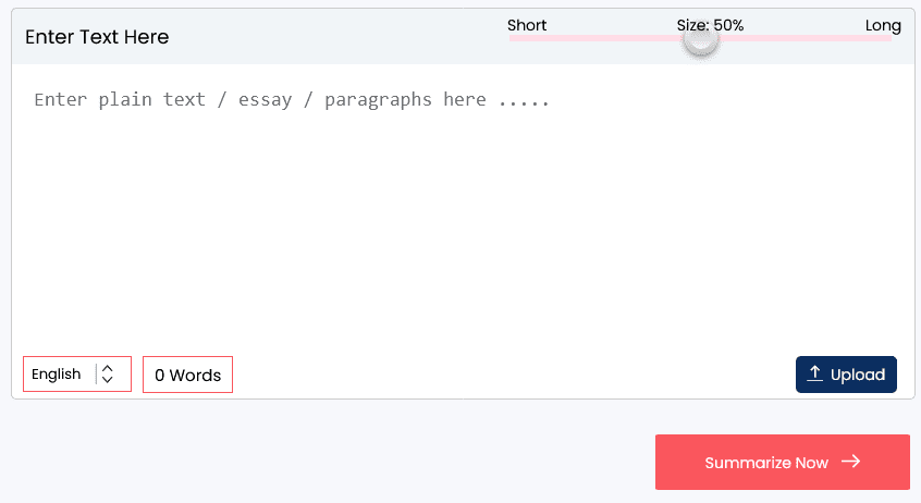 summarizing tool