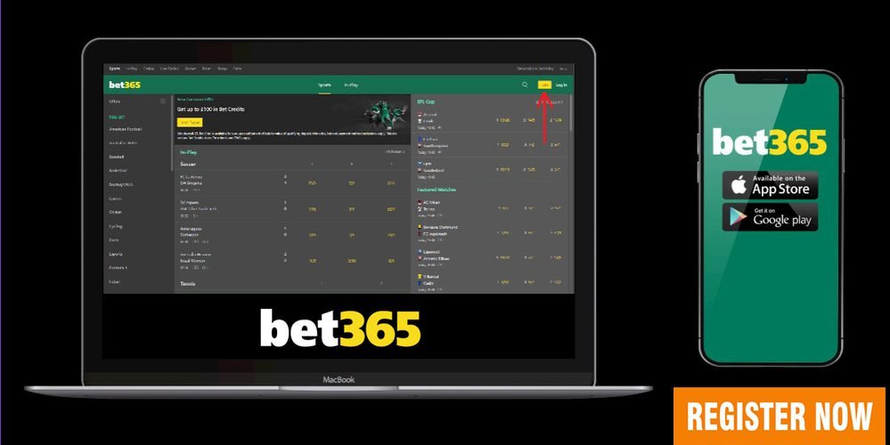 Bet365 Registration process