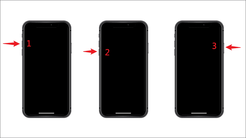 iphone models different force restart operations