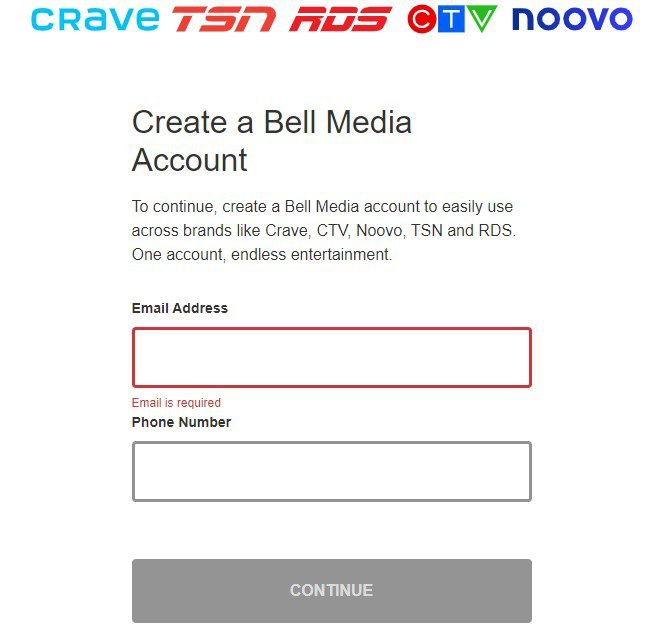 Create Crave Account
