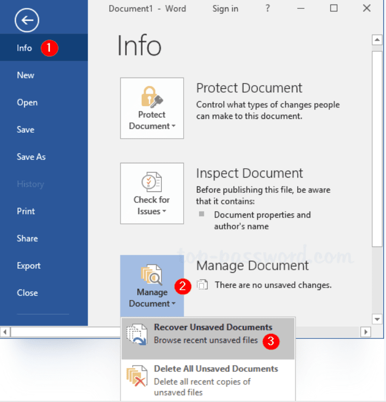 4DDiG Data Recover Unsaved Documents