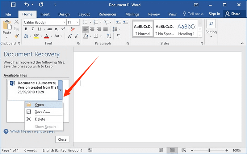 4DDiG Document Recovery